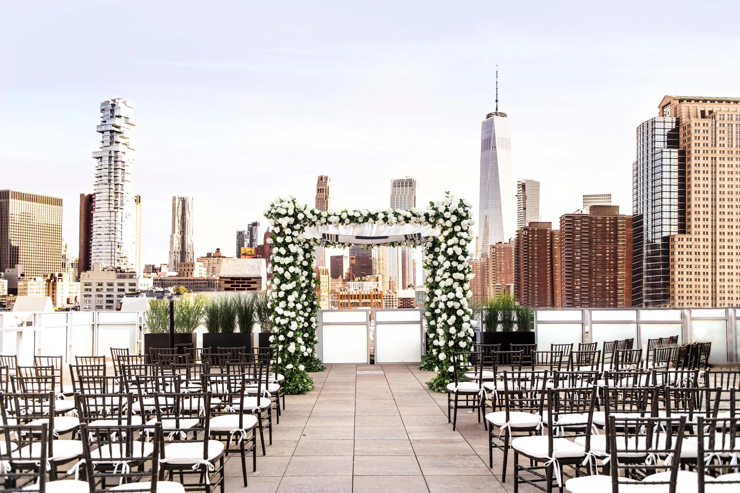 TriBeCa Rooftop Ceremony Space Blue Sky Sunset-1.jpg