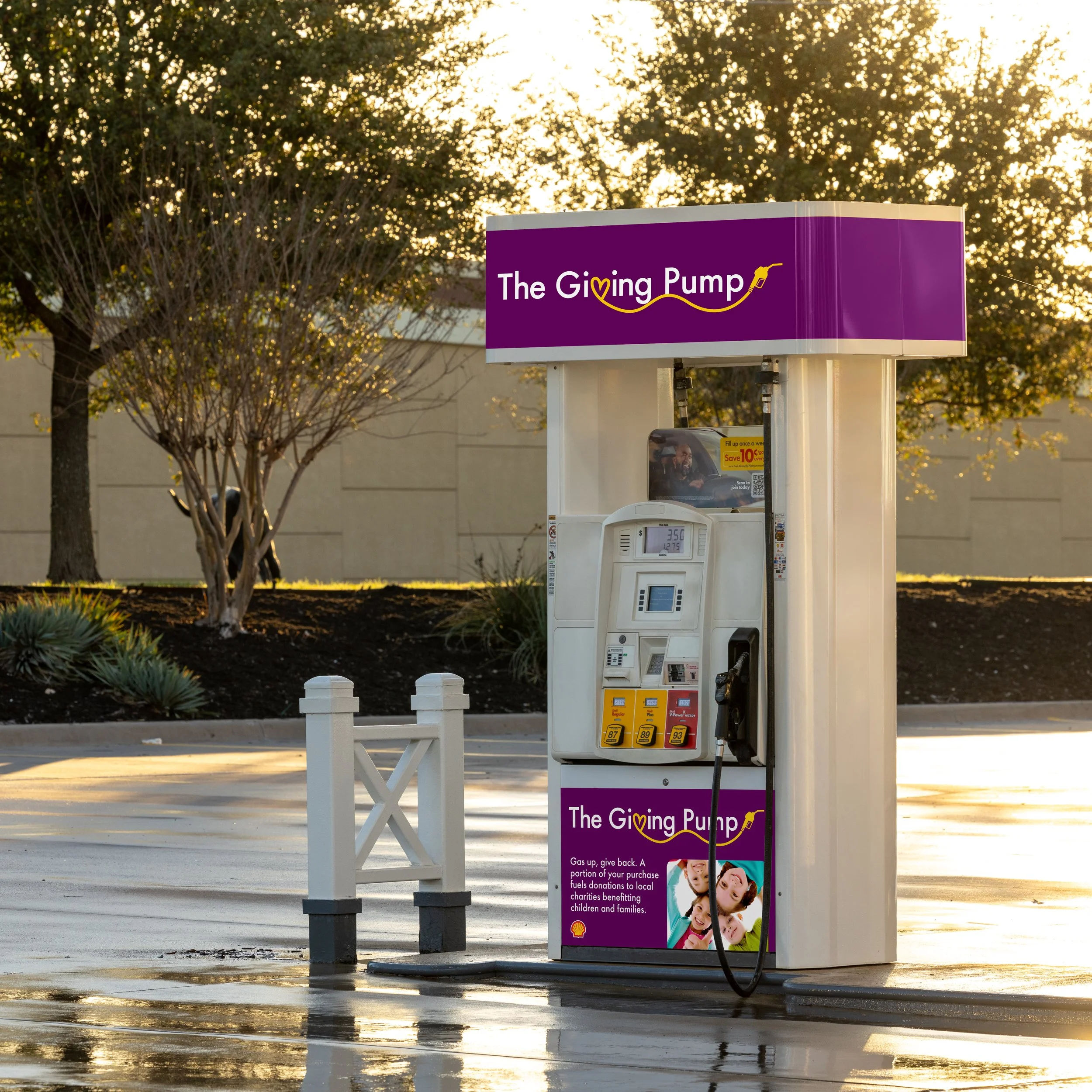 The Shell Giving Pump