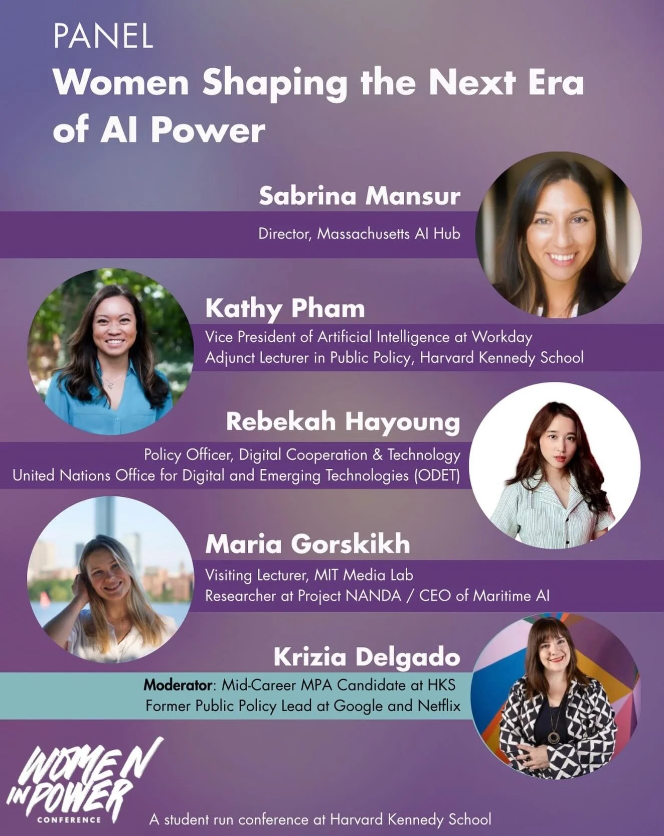 Announcing our next panel 📣 we&rsquo;re so excited for this trailblazing conversation at the intersection of gender and tech policy ☑️ don&rsquo;t miss out!