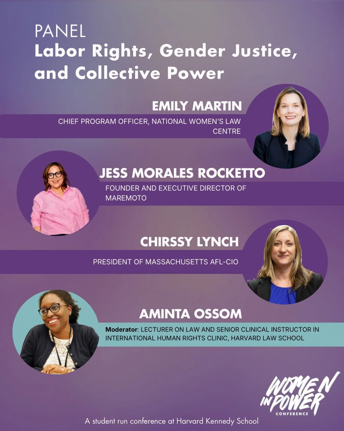 Power is built collectively and defended through institutions.

Labor Rights, Gender Justice, and Collective Power explores how workers organize, how rights are secured, and how gender shapes labor movements today.

Join leaders advancing equity acro