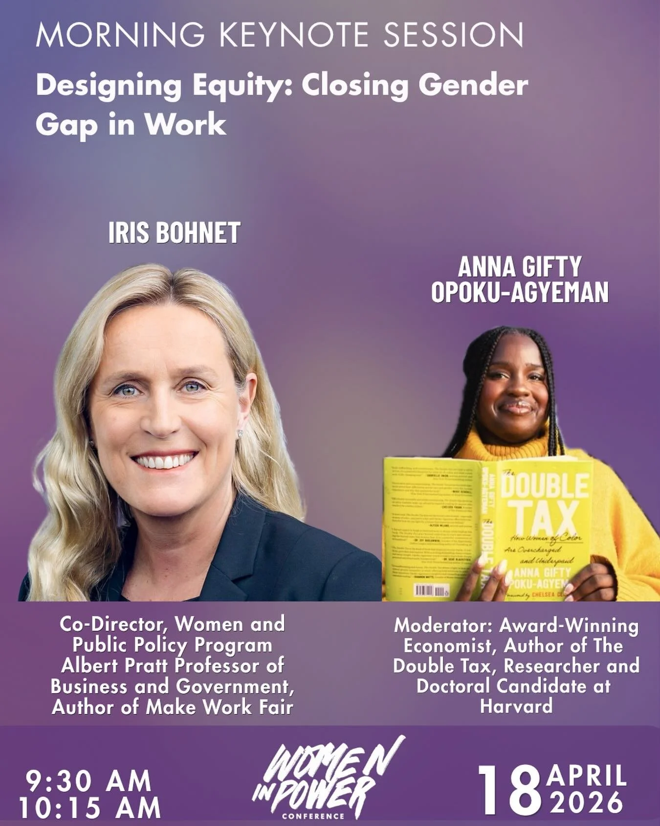 The gap doesn&rsquo;t close on its own. It gets designed shut or it doesn&rsquo;t.

Kicking off #wipc2026 with a keynote that goes beyond the headlines: what does the evidence actually tell us about why gender gaps persist at work, and what it takes 