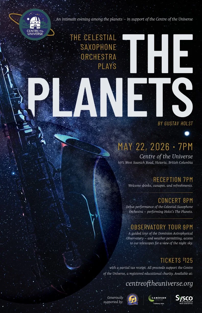 Celestial Saxophone Orchestra plays The Planets - Event on May 22nd 2026