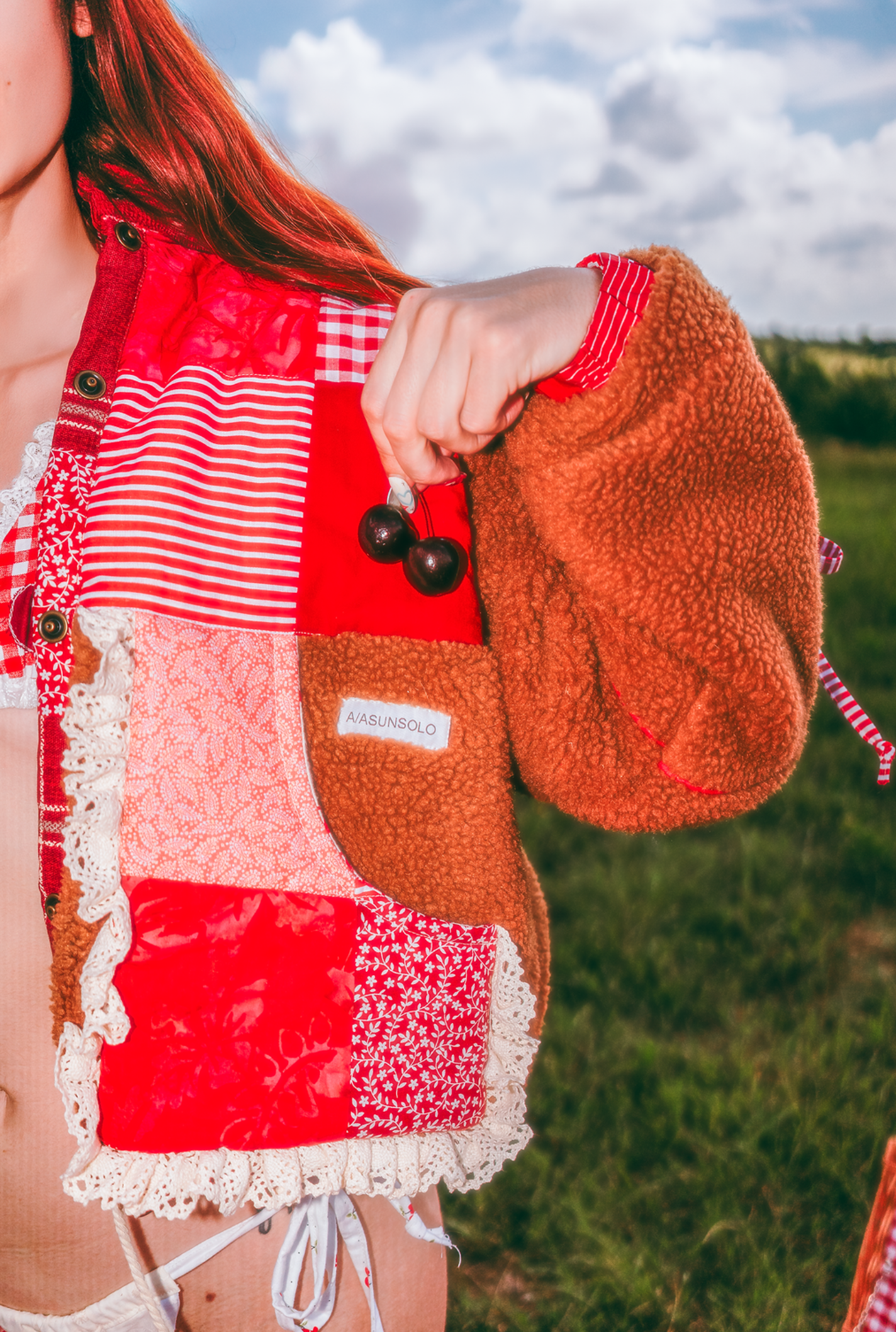Red & Brown Sherpa