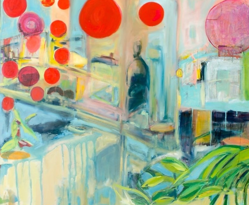 China Town | Oil on Canvas | 150 cm x 95 cm