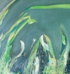 Reeds | Oil on Canvas | 45cm x45cm