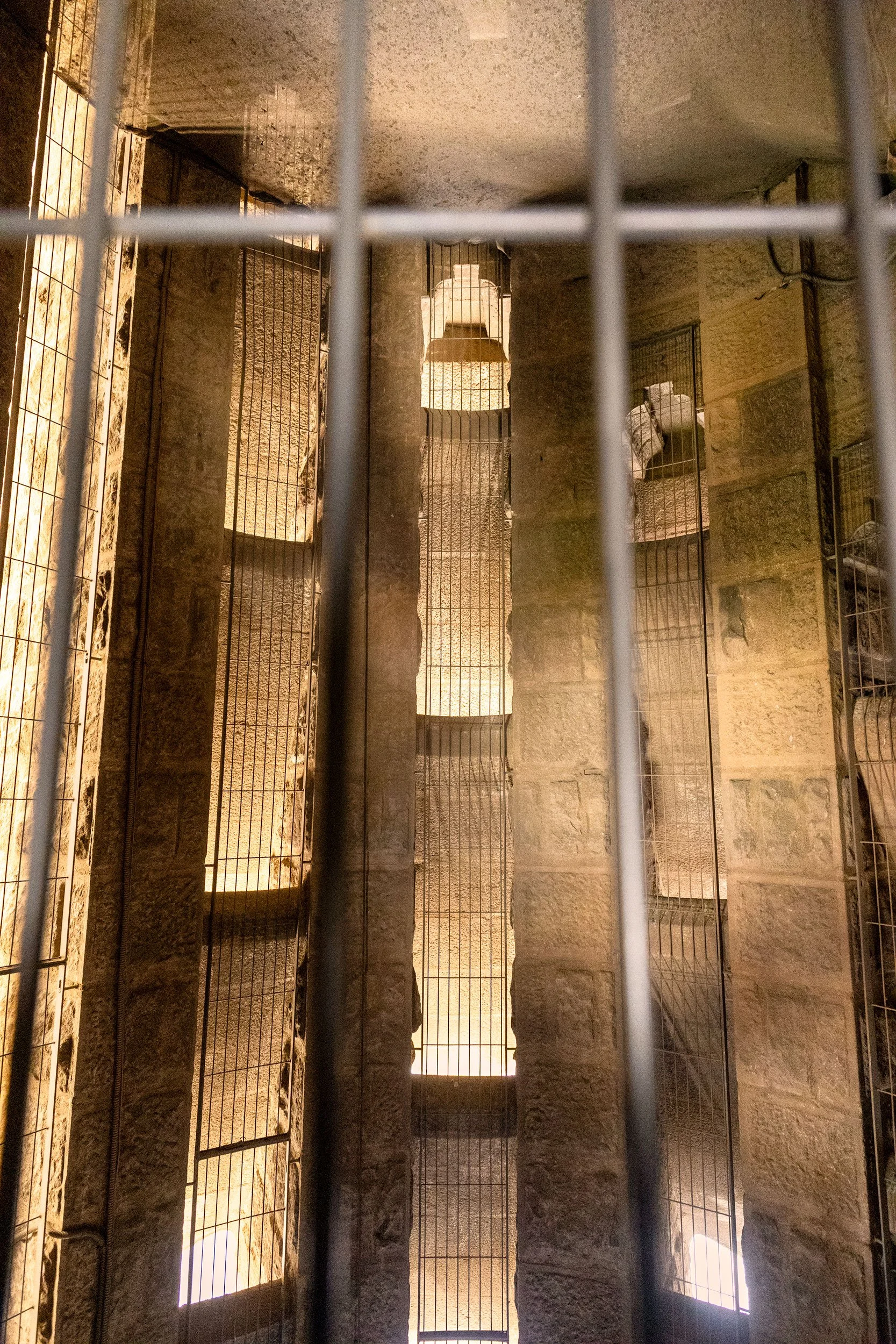  Inside top of Nativity Tower, built by Gaudi 