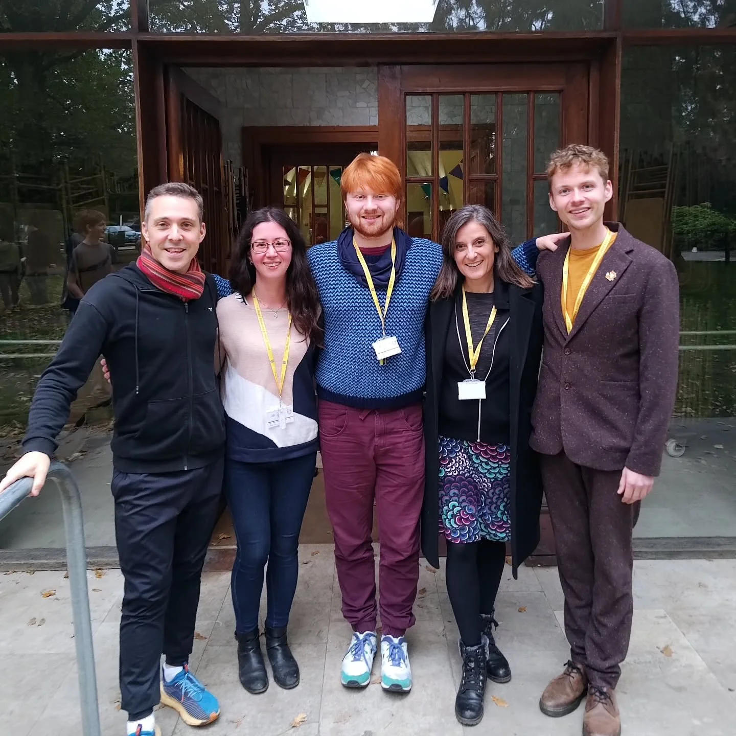 Home after @bbs_vistra's biennial residential course in Reigate, with our brilliant young singers and the best staff team. Highlights of the week: morning runs on the North Downs Way, Halloween pi&ntilde;atas, a dancing T-rex, chips with almost every