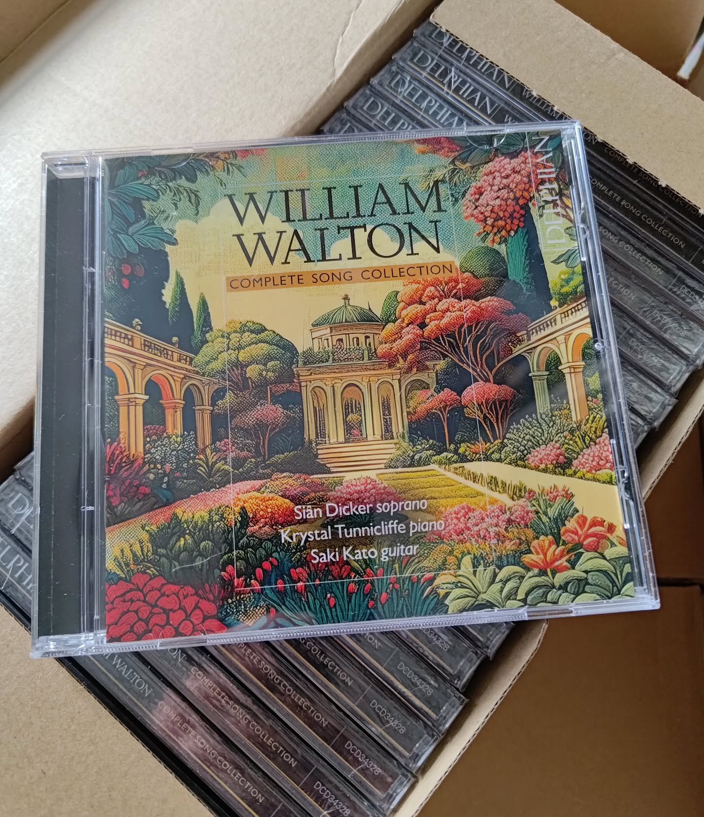 A very exciting delivery!! 🚚

Surreal to be finally holding this disc in our hands - and we couldn't be happier with it. Please do come along to our launch party on October 21st to grab a copy!

https://rosl.org.uk/product/walton-song-celebration/

