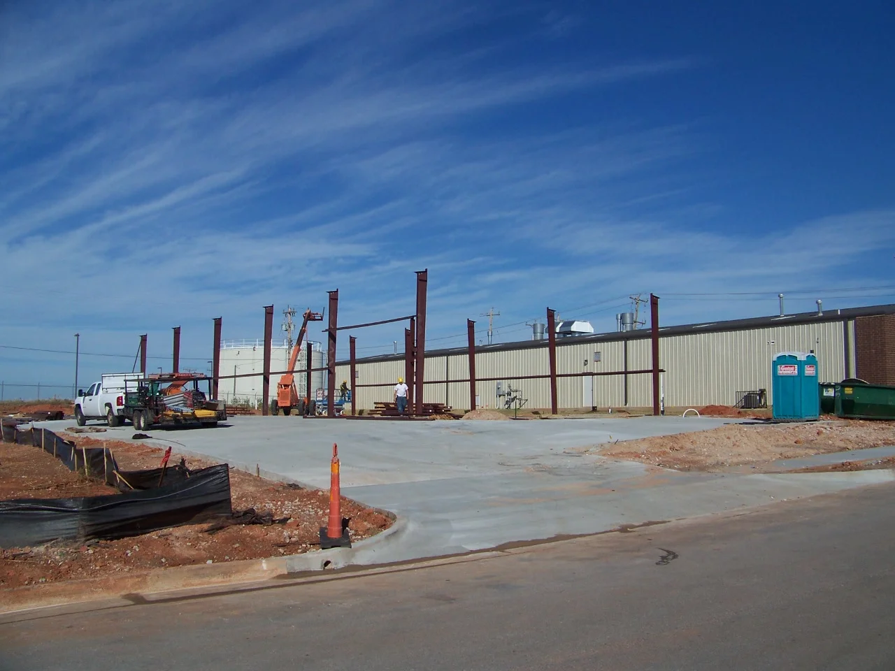 Industrial Warehouse Construction Steel Oklahoma City OKC