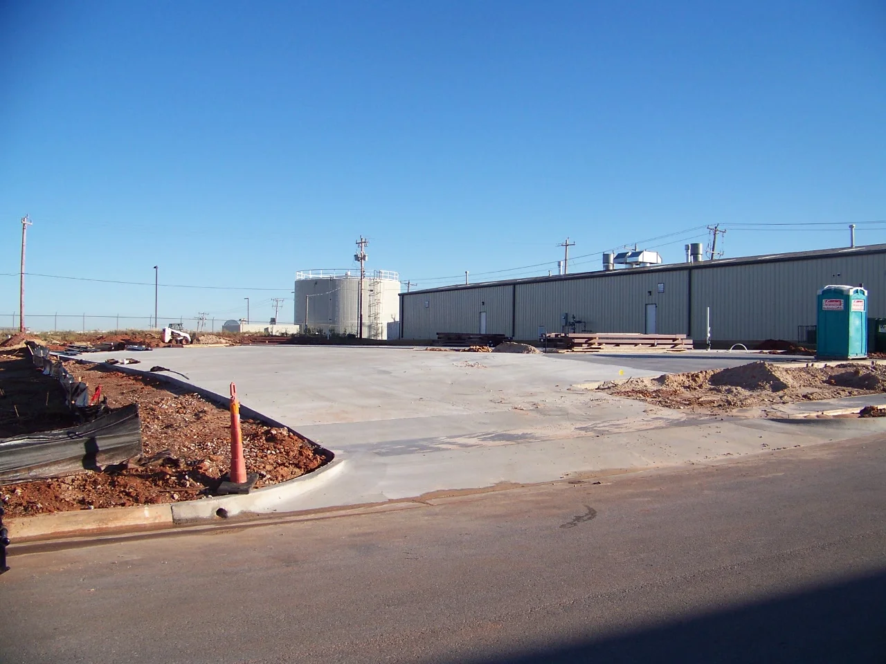 Industrial Warehouse Construction Concrete Oklahoma City OKC