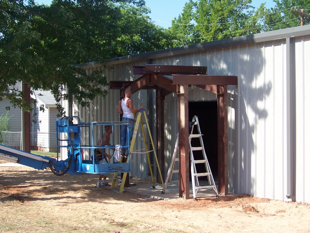 Chandler Friends Church Steel Building Oklahoma