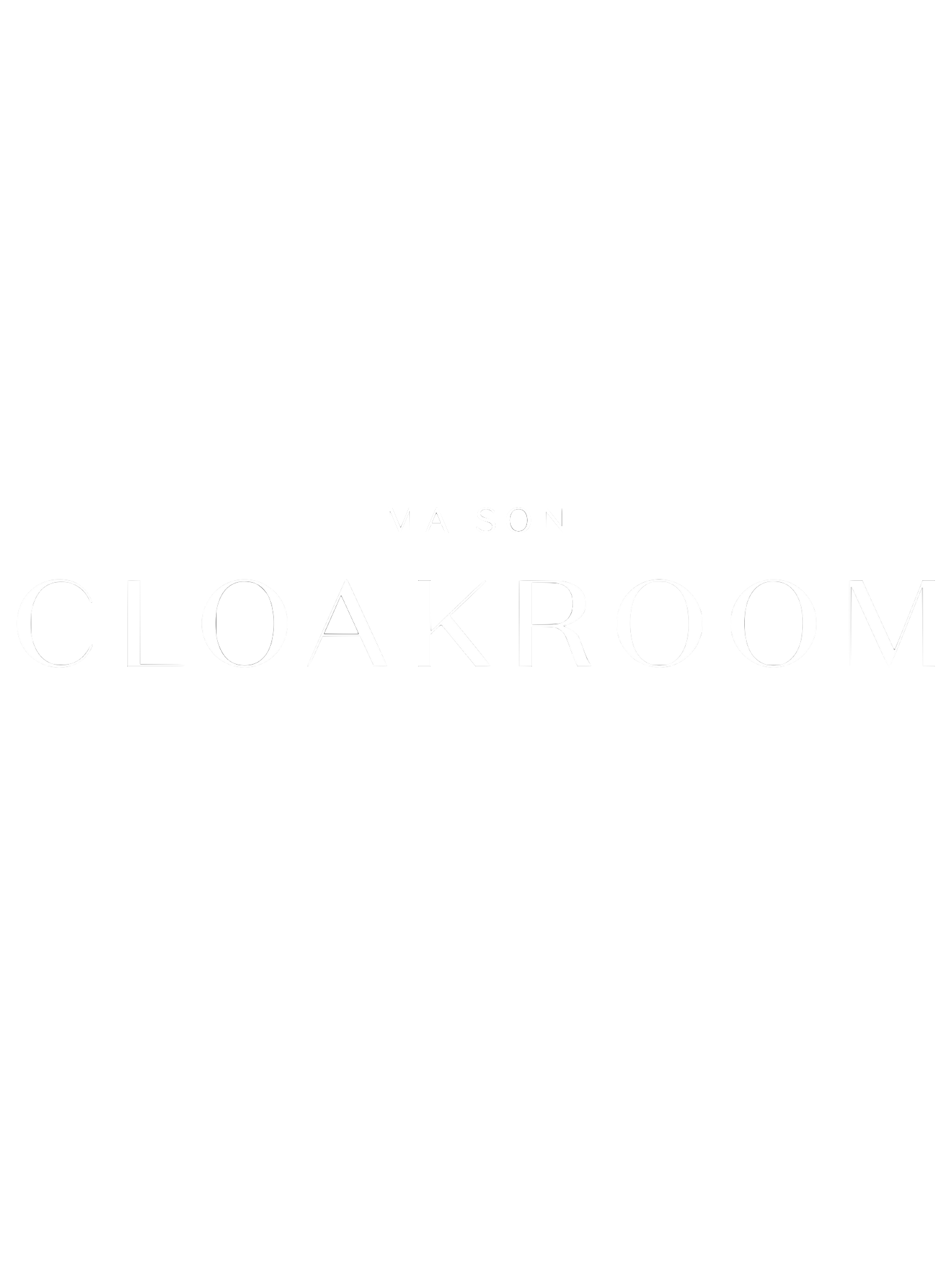 MAISON CLOAKROOM