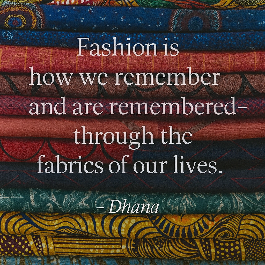 Fashion as Memory: Designing for What We Choose to Remember