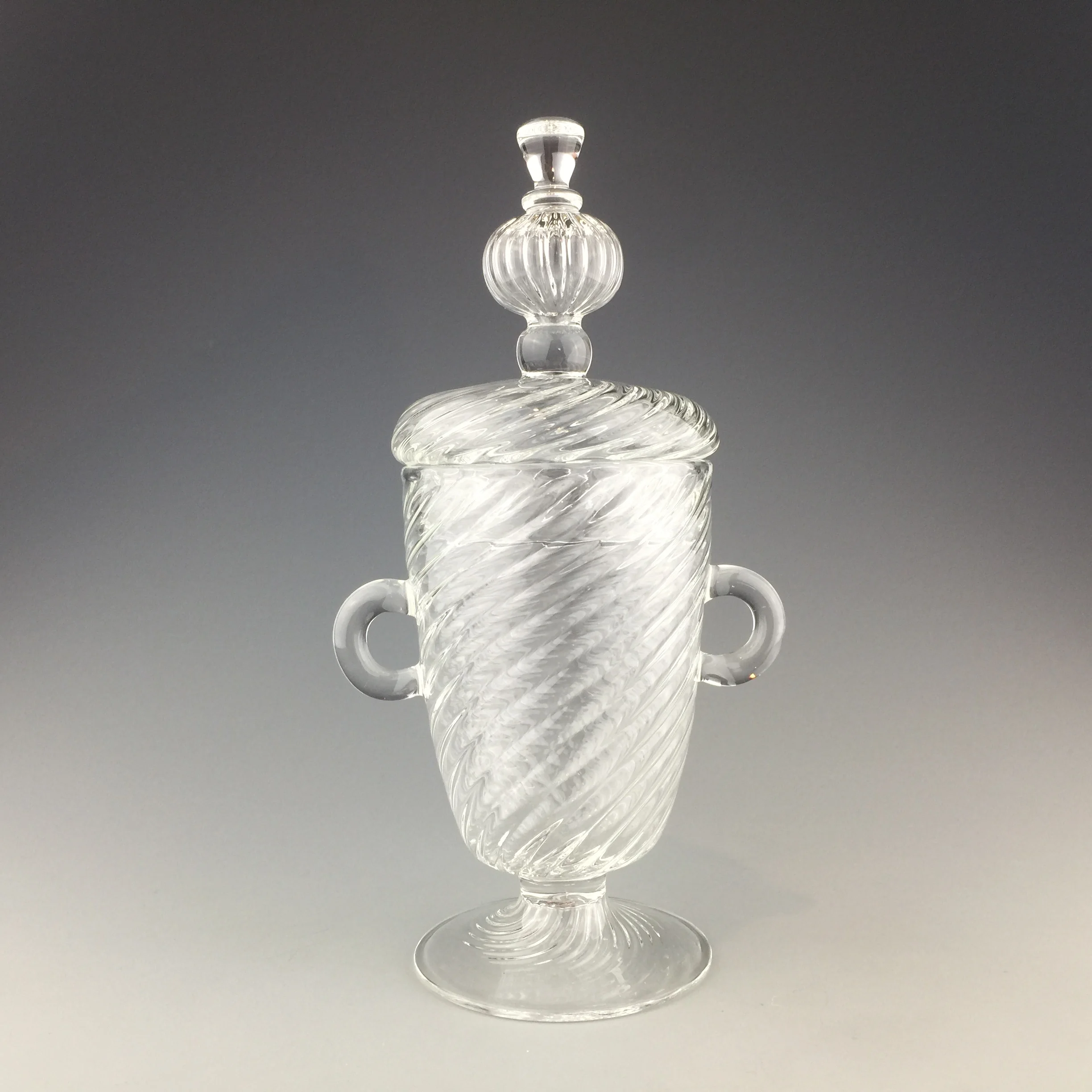 Lidded Optic Candy Jar