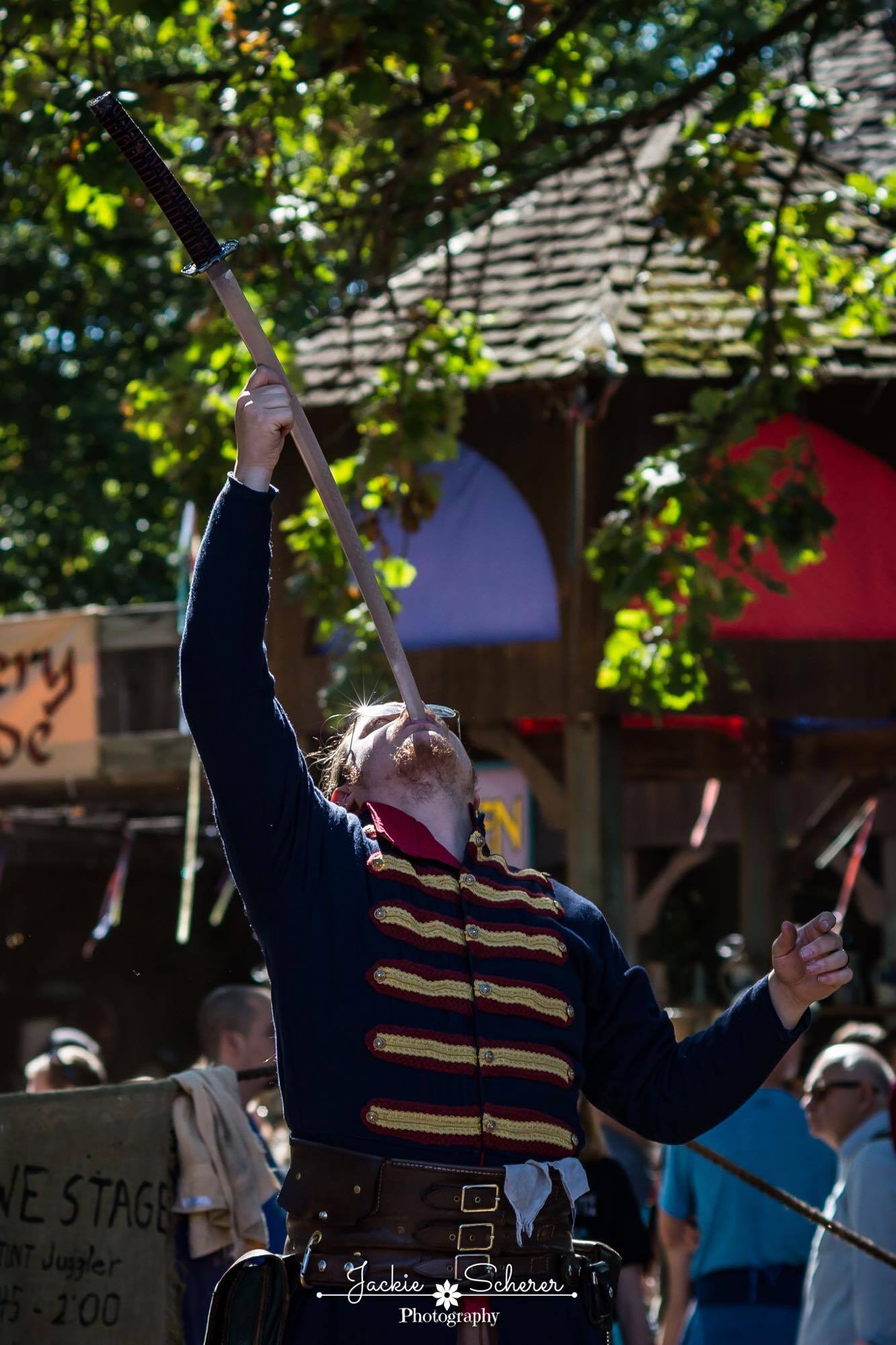  Swallowing a katana at the Minnesota Renaissance Festival 