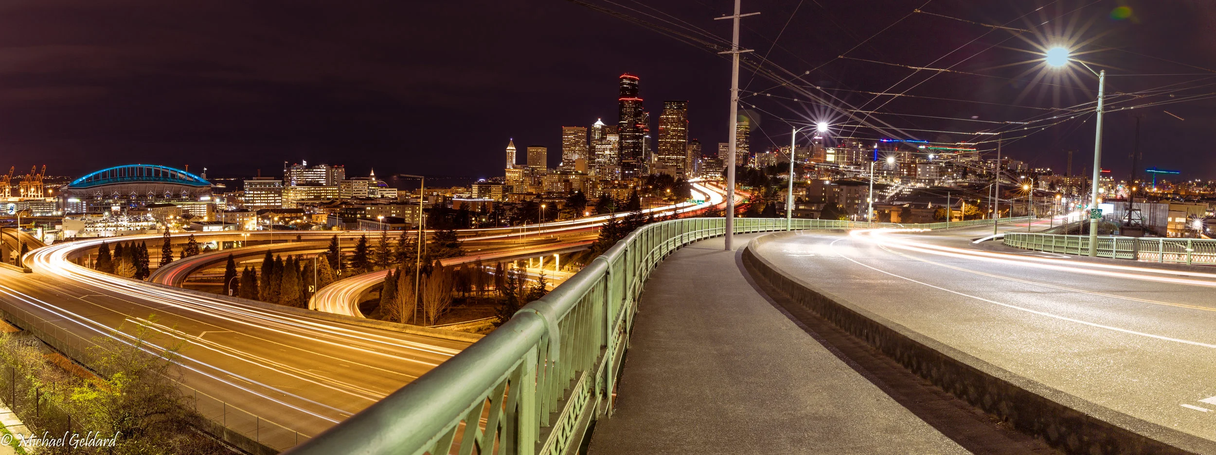 Playing with lights, Seattle