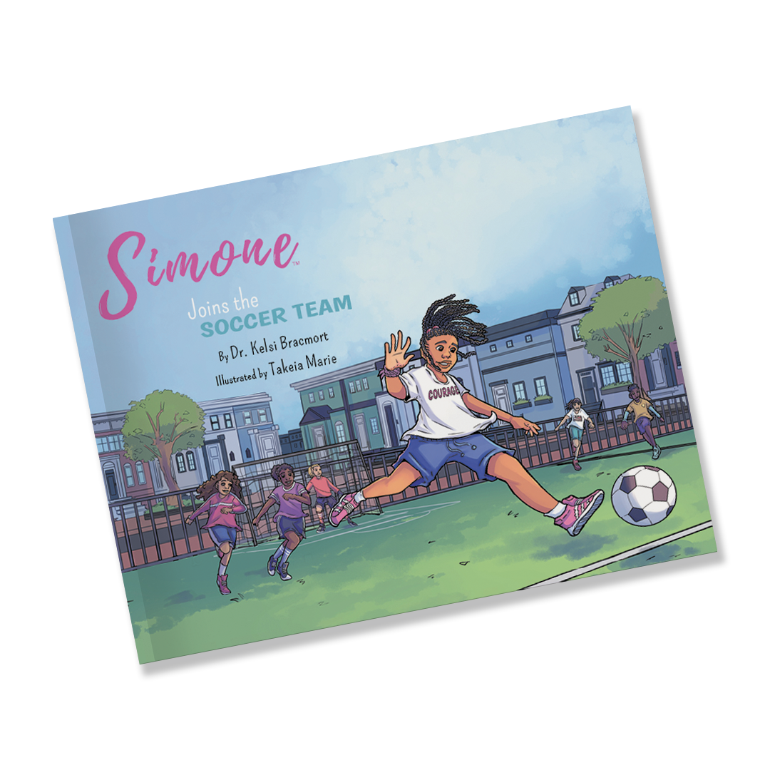 Simone Joins the Soccer Team - Hardcover Signed Copy