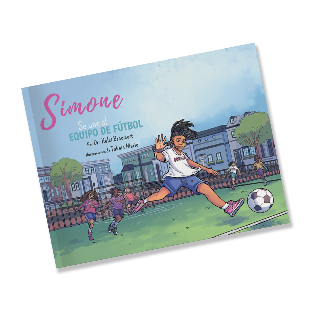 Simone se une al equipo de fútbol  - Hardcover Signed Copy