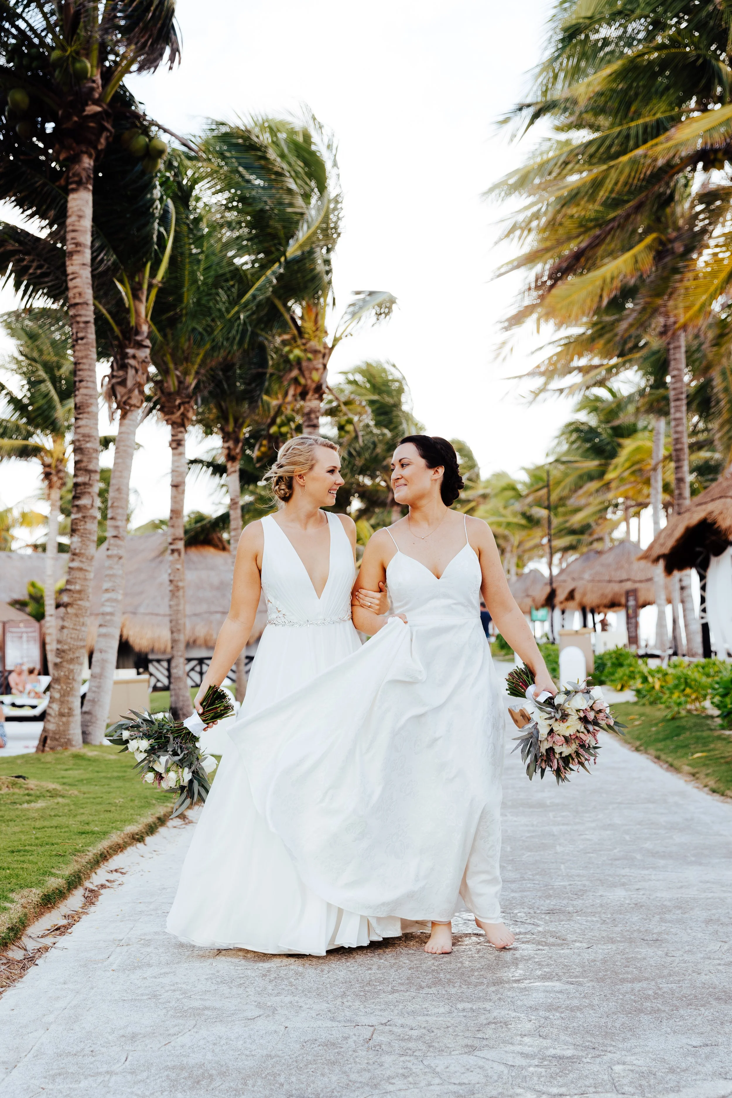 Caitlin + Lindsay | Cancun, Mexico Destination Wedding