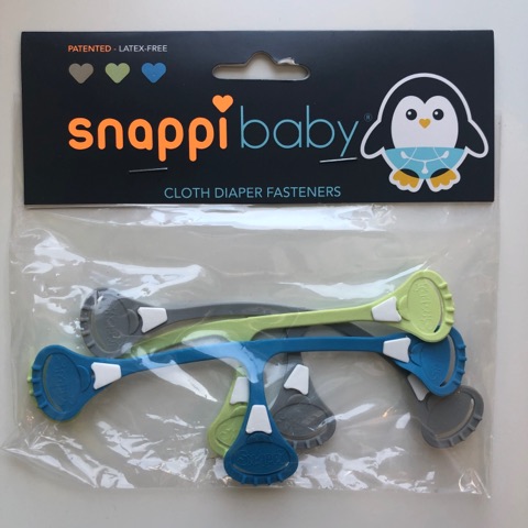 Snappibaby Used in place of pins, Snappiโs close prefold diapers without the risk of accidental painful pokes!