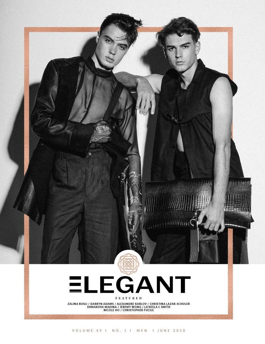  Photography by Nicole Ho  Styling by Patrick Surach  Model Scott Sundvor, Look Model Agency  Photography assistant: Daniel Kit Fung  Stylist Assistant: Gabrielle Anne Velasques  Published in Elegant Magazine Issue 49 