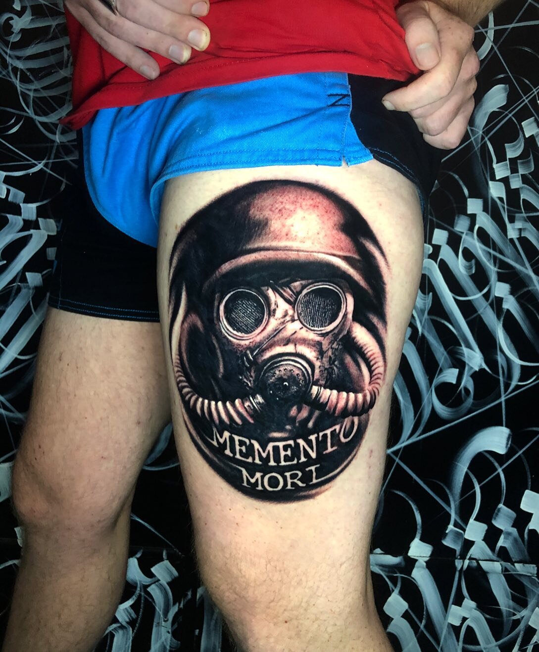 The Sweet Life Tattoo Shop  Eddie tattoo done on Jason thanks buddy