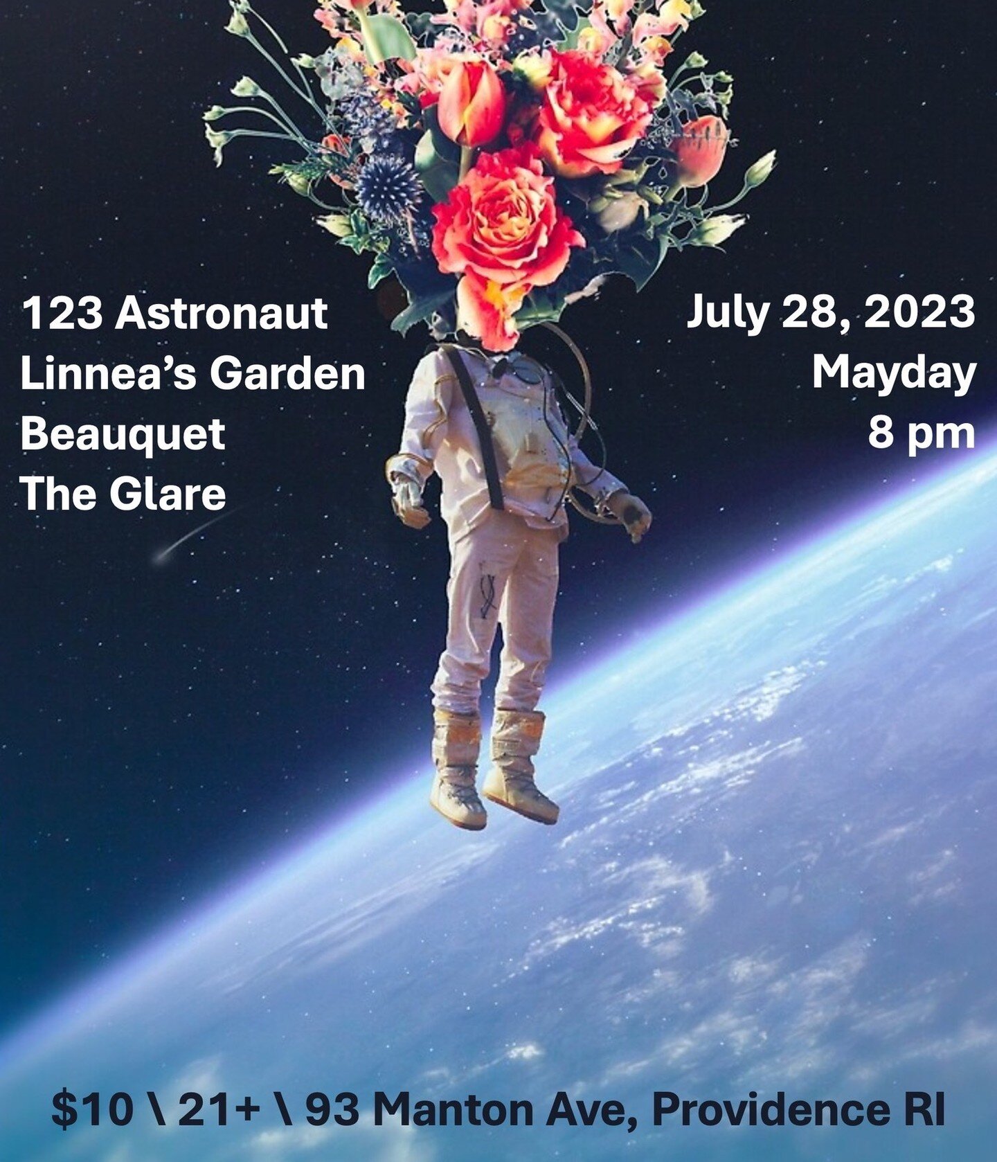 Next show! w/ @linneasgardenband, @beauquet.band, @wearetheglare at @maydaypvd