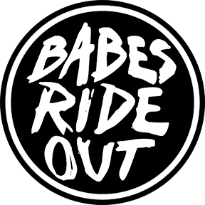 Babes Ride Out Logo, a client of Rowdy Cowlick 