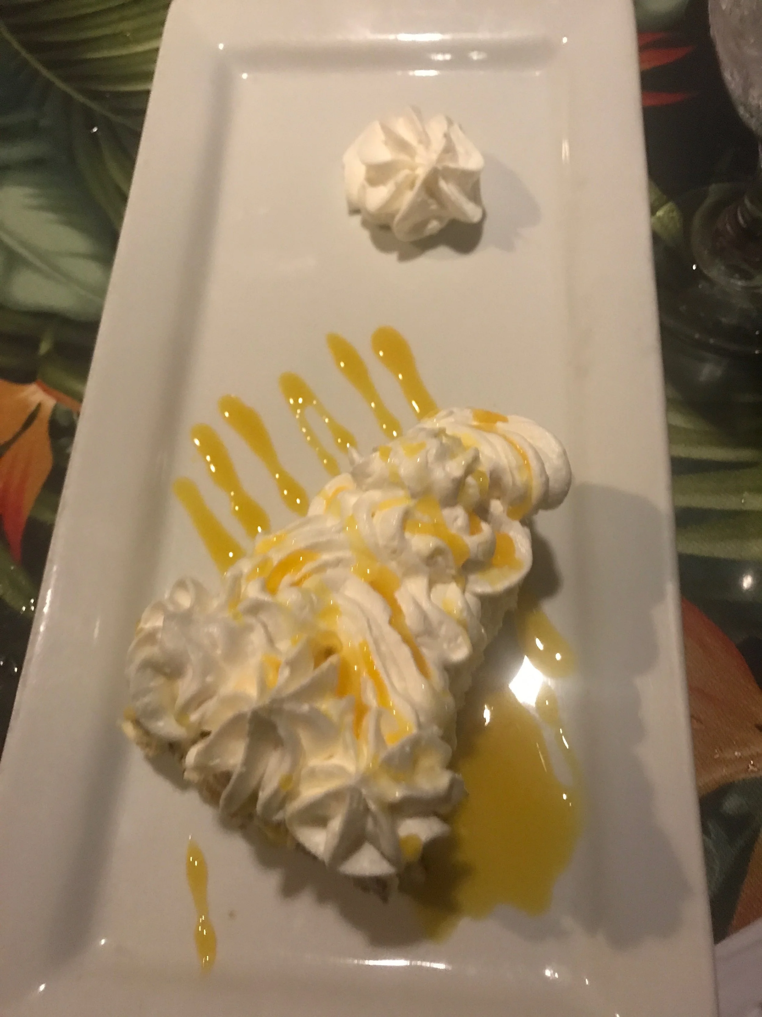 Lilikoi cheesecake
