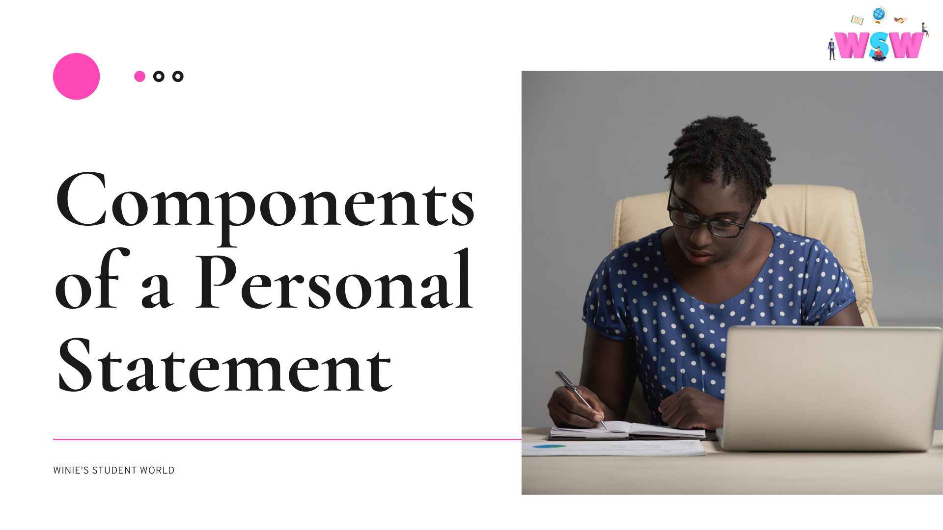Components of a Successful Personal Statement for Admission