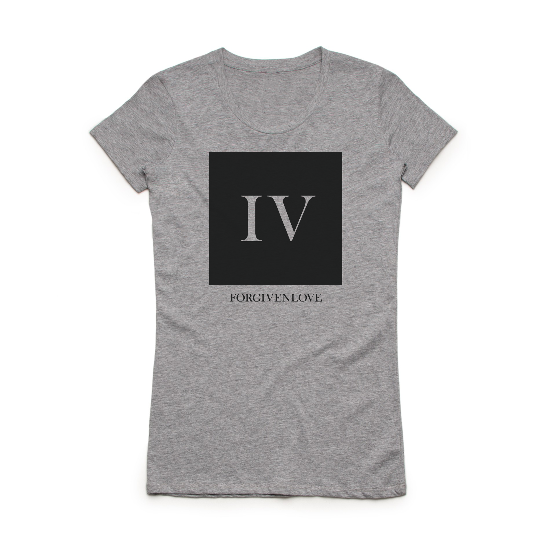 IV Square Tee Grey