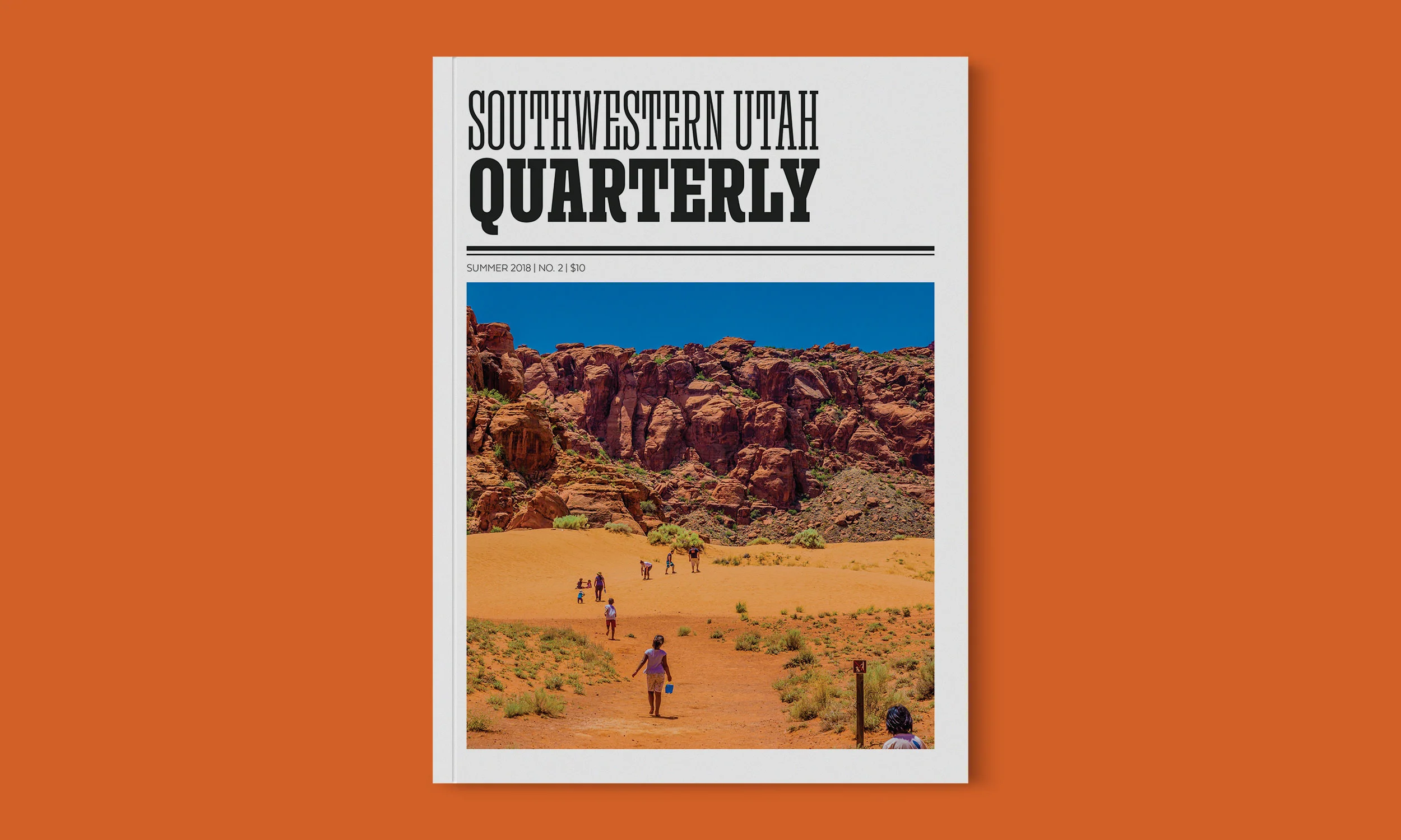   Concept for a magazine targeting hikers and wilderness enthusiasts in Southwestern Utah.      Photos taken by me.  