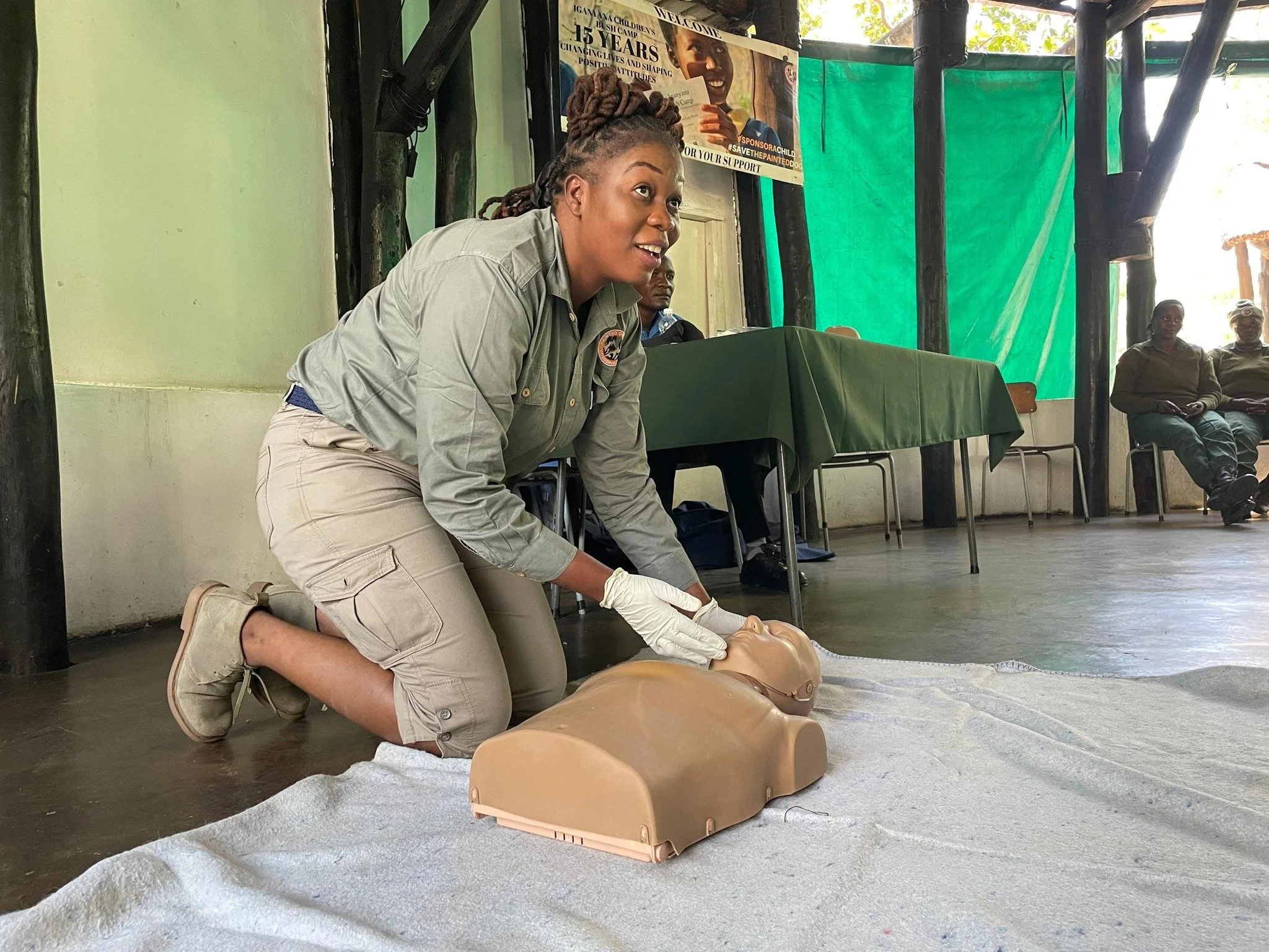 At Painted Dog Conservation, safety and preparedness are essential across every department.

This week, members of staff are undertaking First Aid training as part of our continued commitment to creating a safe and responsive working environment. The