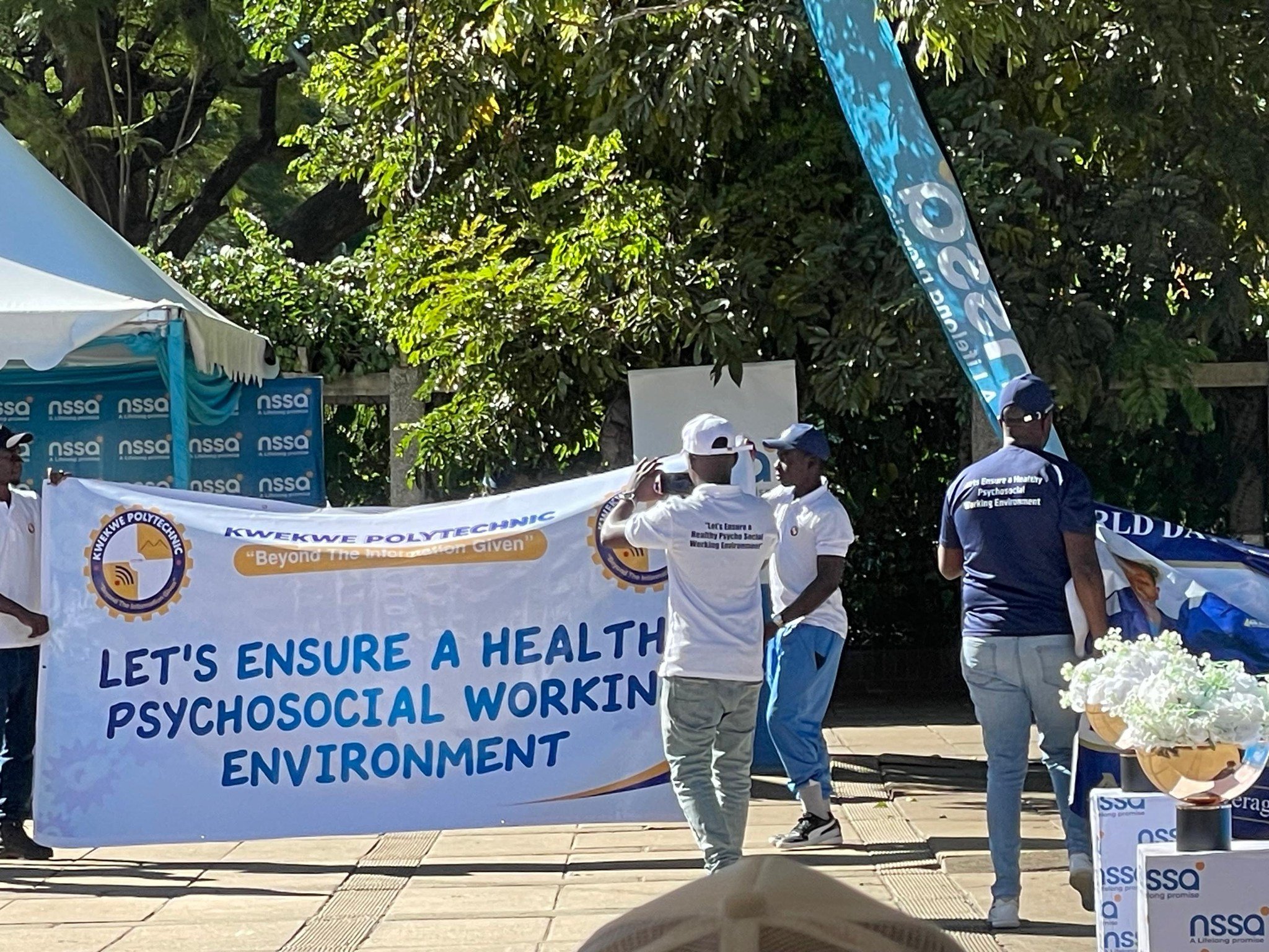 Painted Dog Conservation is marking World Day for Safety and Health at Work alongside the nation and the global community. 

While part of our team is in Gweru for the official commemorations &mdash; led by our Health and Safety Officer, Shepherd Phi