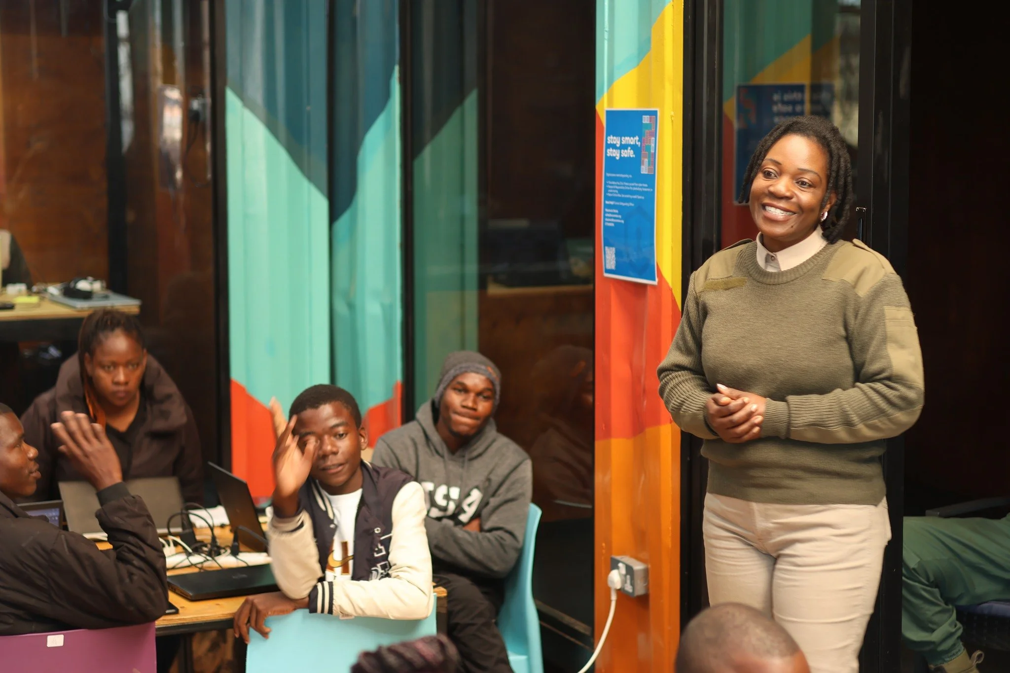 Building Future Conservation Stewards

At the Gwayi Uncommon Innovation Hub, our Community Liaison and Anti-Poaching teams engaged local learners in a discussion on conservation, coexistence, and the role young people can play in protecting wildlife.