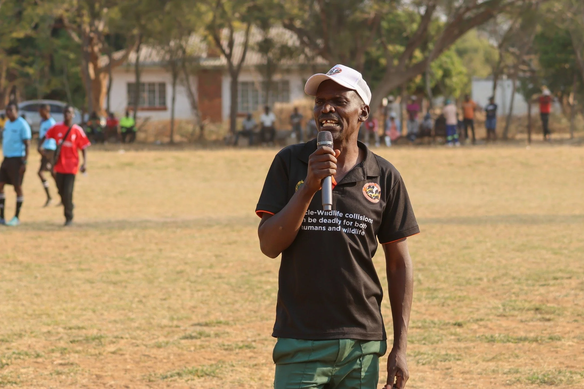 Conservation is ultimately about people.

Painted Dog Conservation joined communities at the RCCL Jane Bubear Heroes Cup Final, using the power of sport as an opportunity to engage young people and communities on the importance of protecting painted 