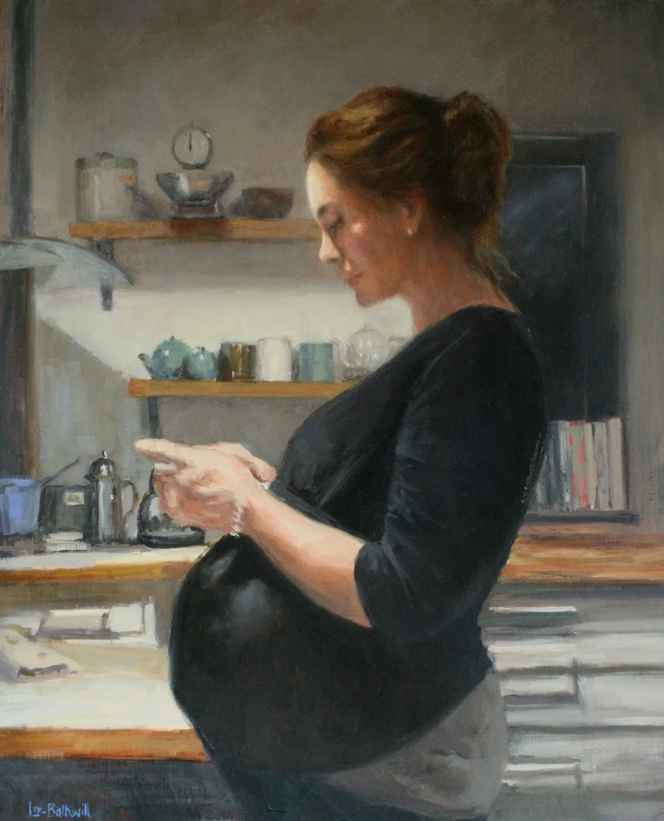 40 weeks & waiting - Oil