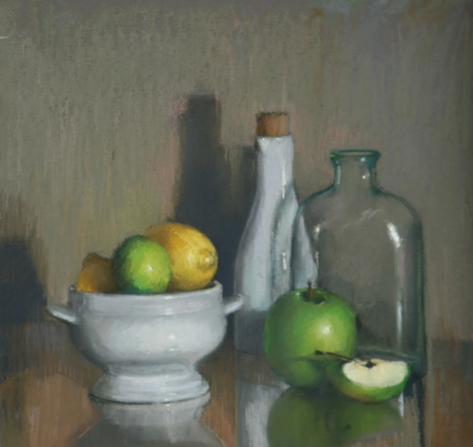 Citrus with apples & Carafe - Pastel