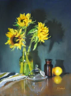 Sunflowers - Pastel