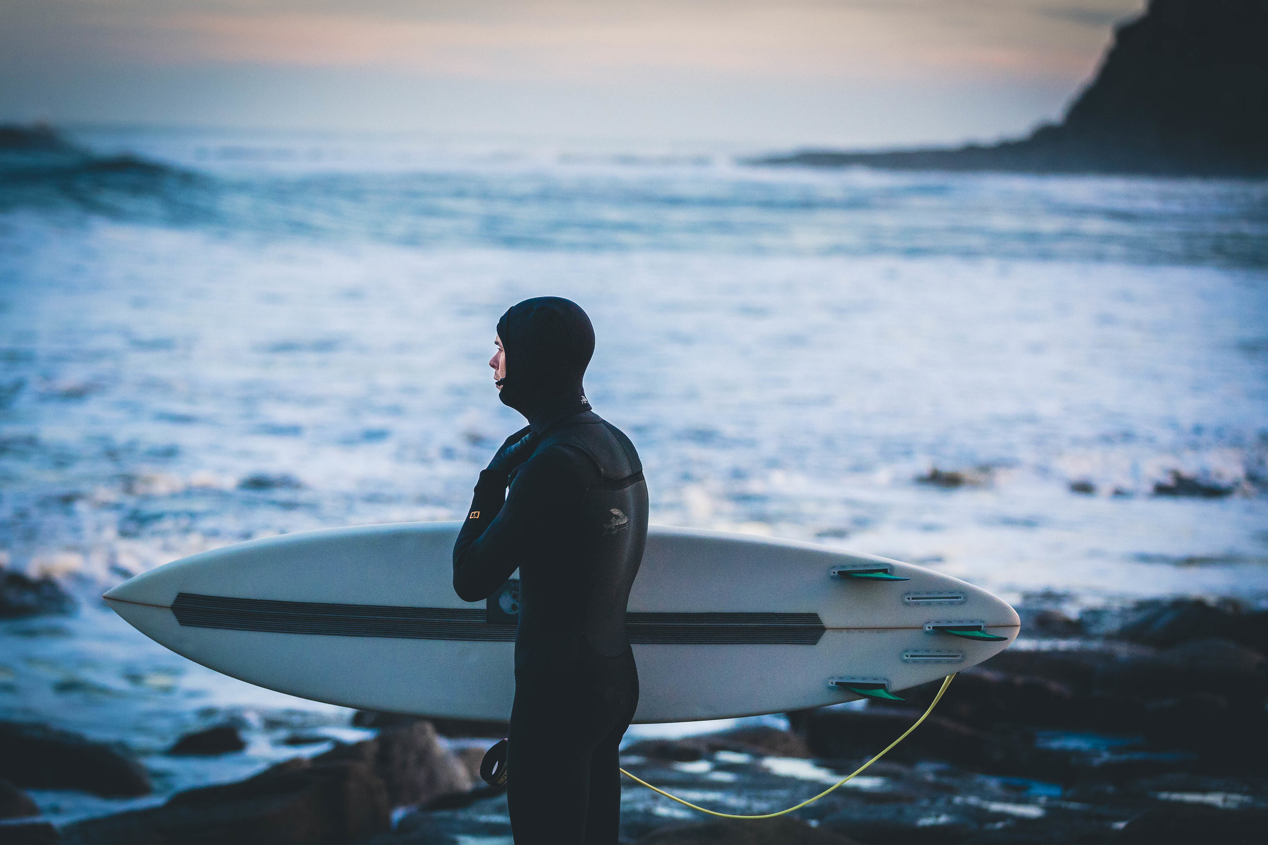 Cold Water Surfing