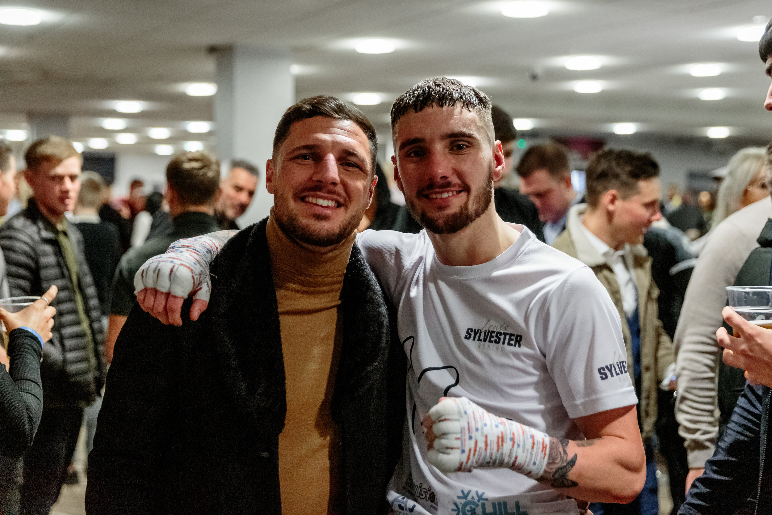 Tommy Coyle with Prodigy, Lewis Sylvester