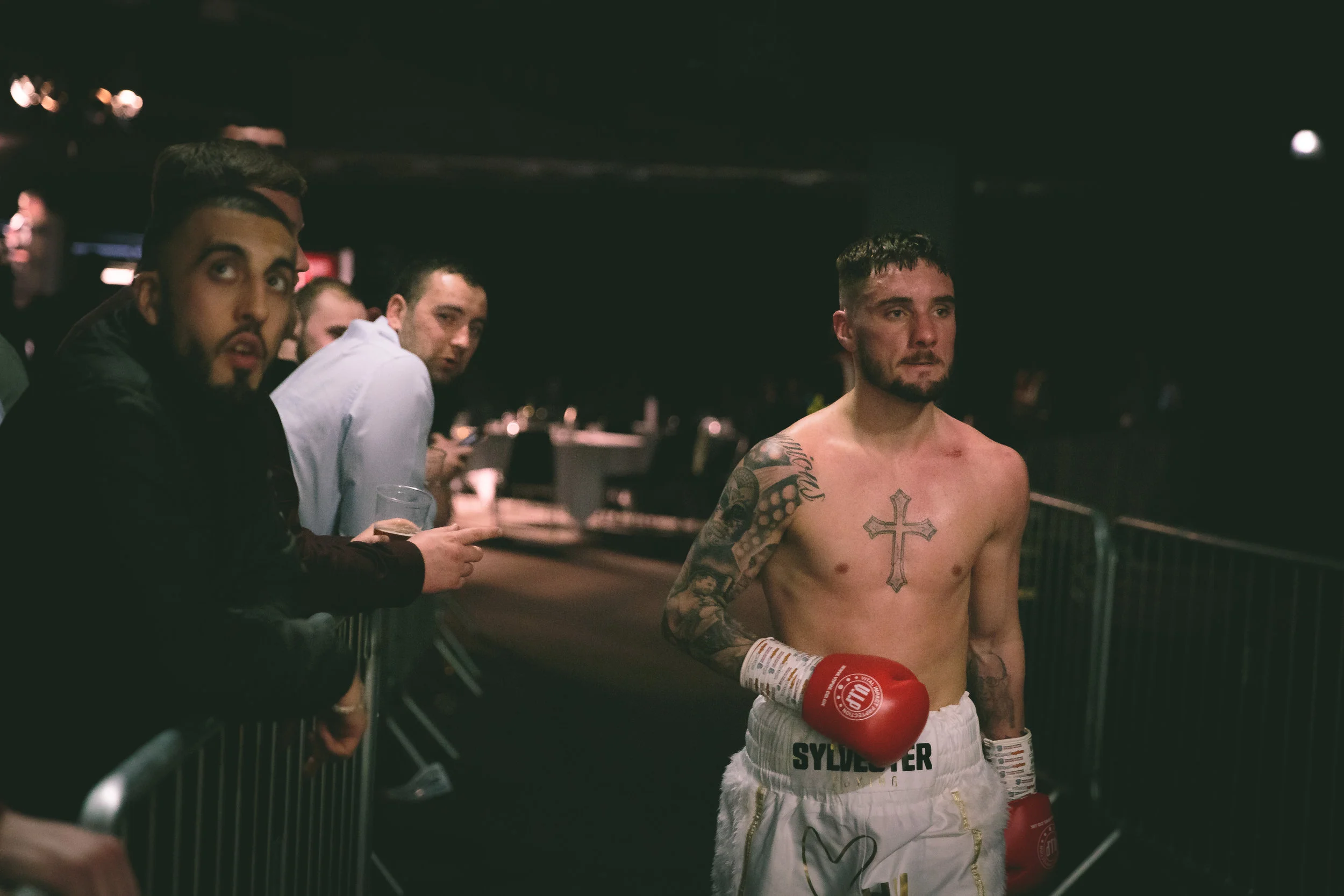 Lewis Sylvester Walks Back to the Changing Rooms