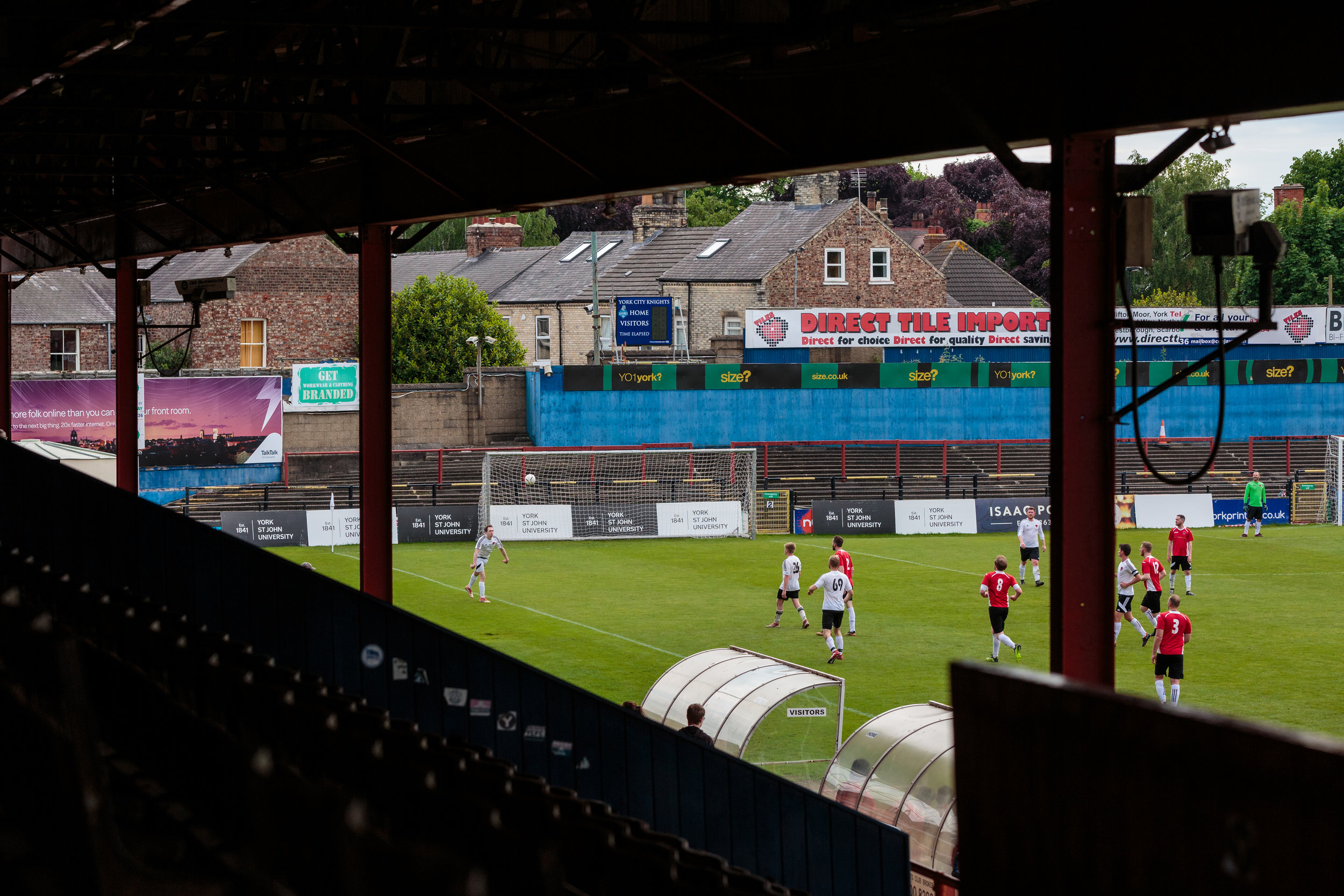 Wheldrake Football Club at Bootham Crescent