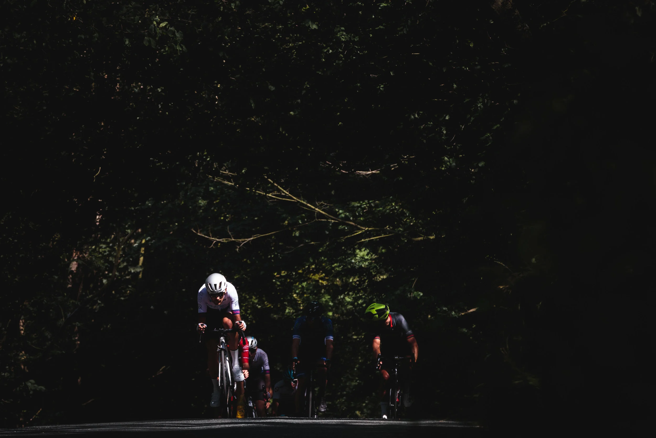 Playing with Light and Cyclists