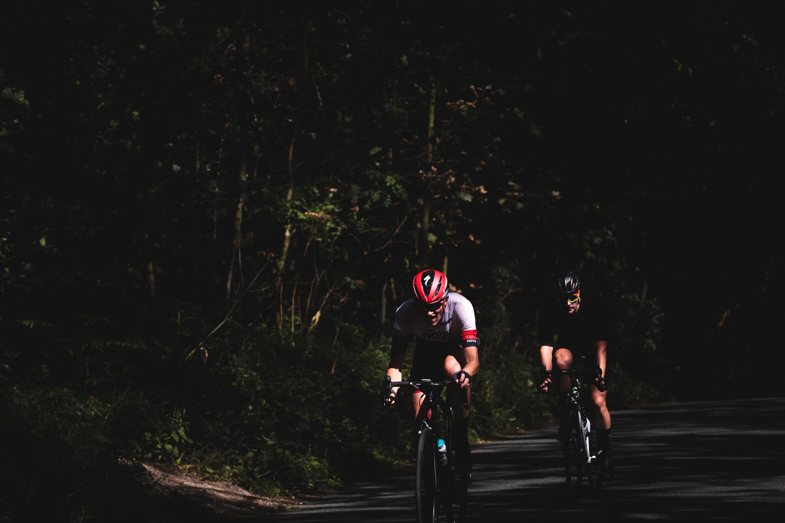 Playing with Light and Cyclists