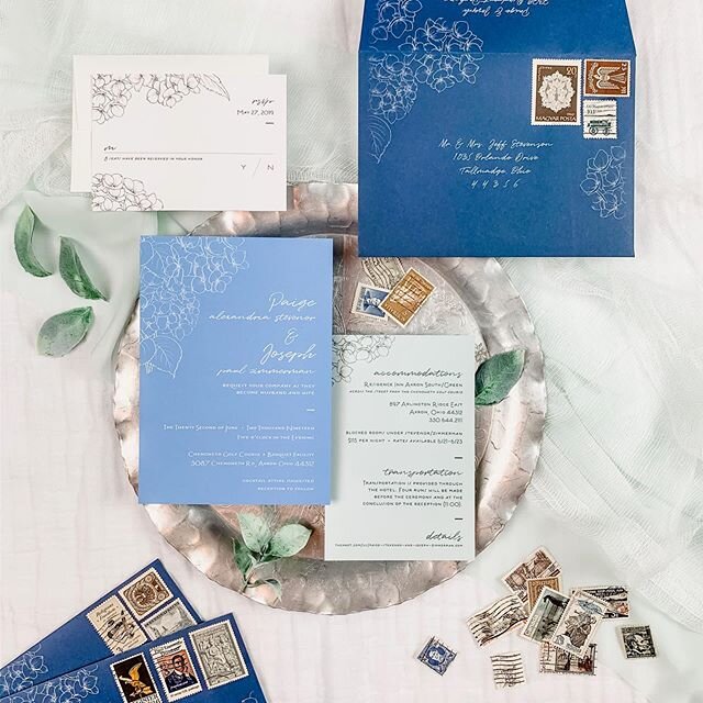 Excited to welcome @berriesandbloomsstudio to our March 24th show at @akronartmuseum This duo of talented ladies create bespoke invitations, thank you cards, save the dates, menus, programs, all those amazing paper creations you&rsquo;ll need for you