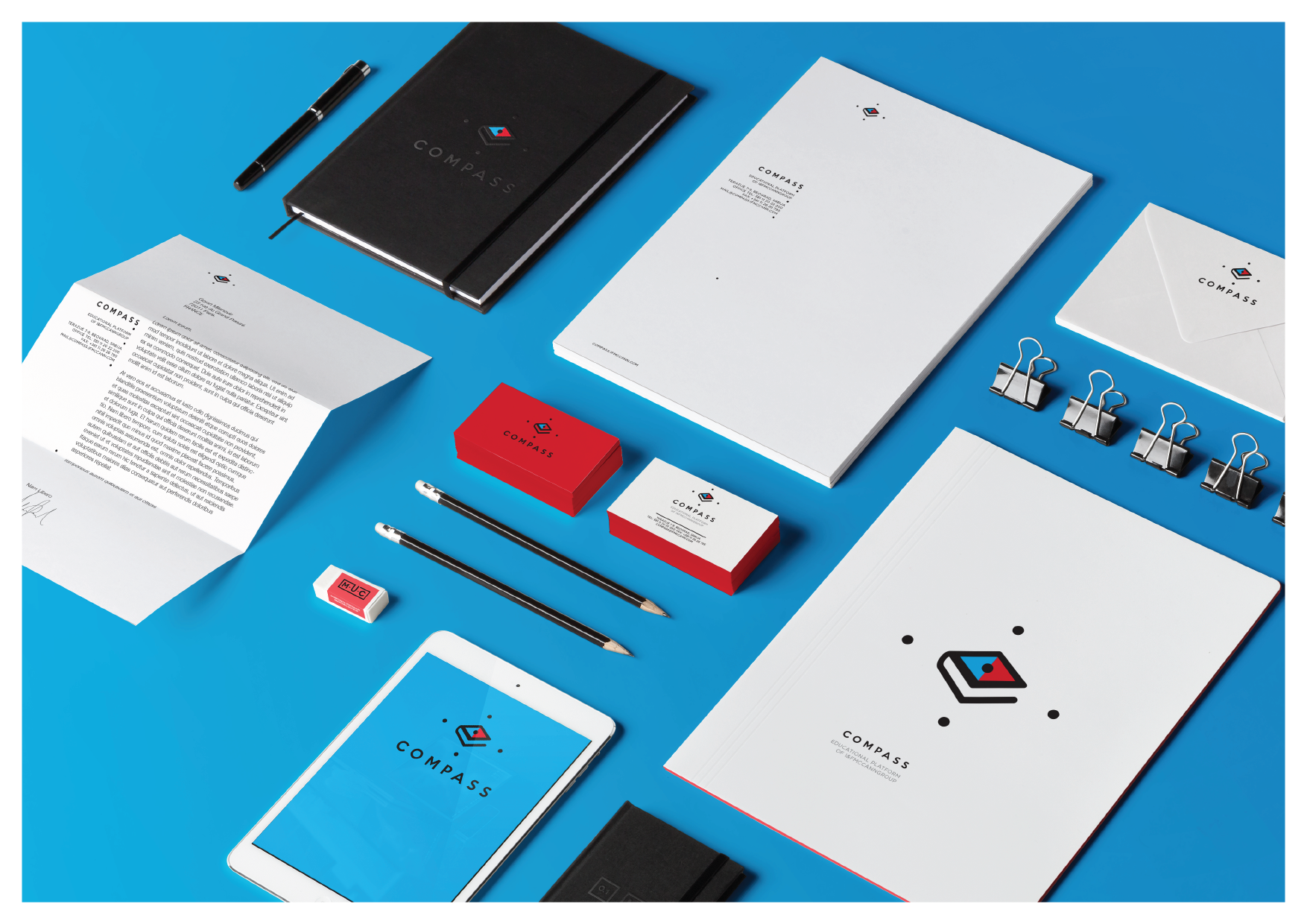 Bands of colour, a personable but functional mono-linear sans-serif, simple illustration, stitched detail and clear communication system across products plays with the very current favour for the modernist aesthetic and a touch of craft. Contrast is used to good effect, with flat bright colours.