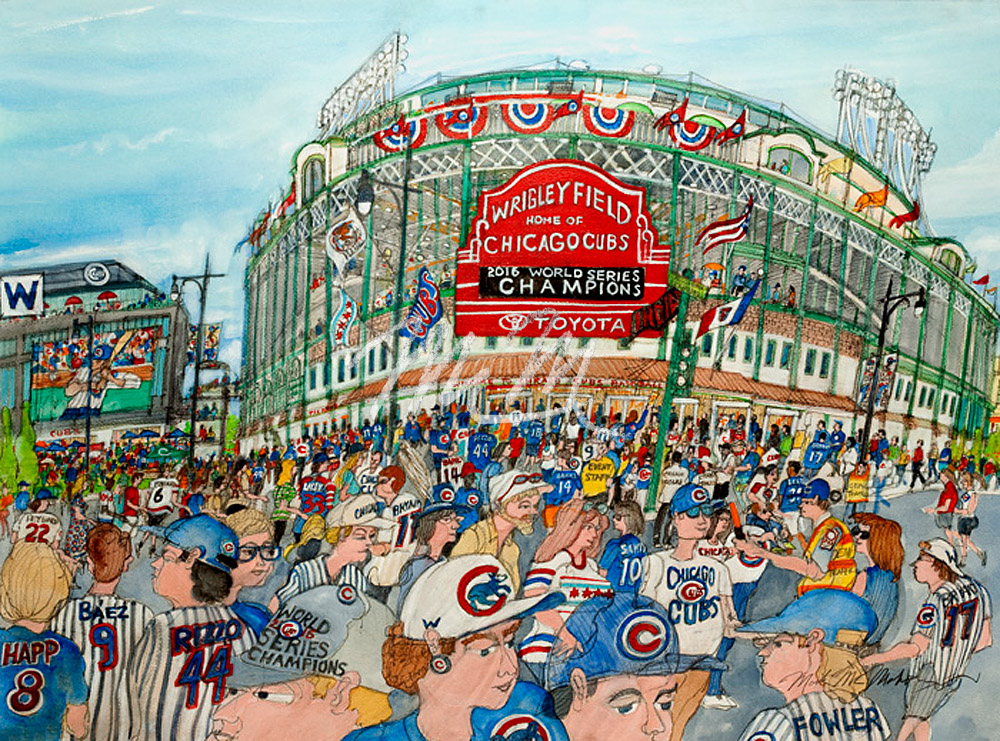 Wrigley Field 2016 World Series - Chicago