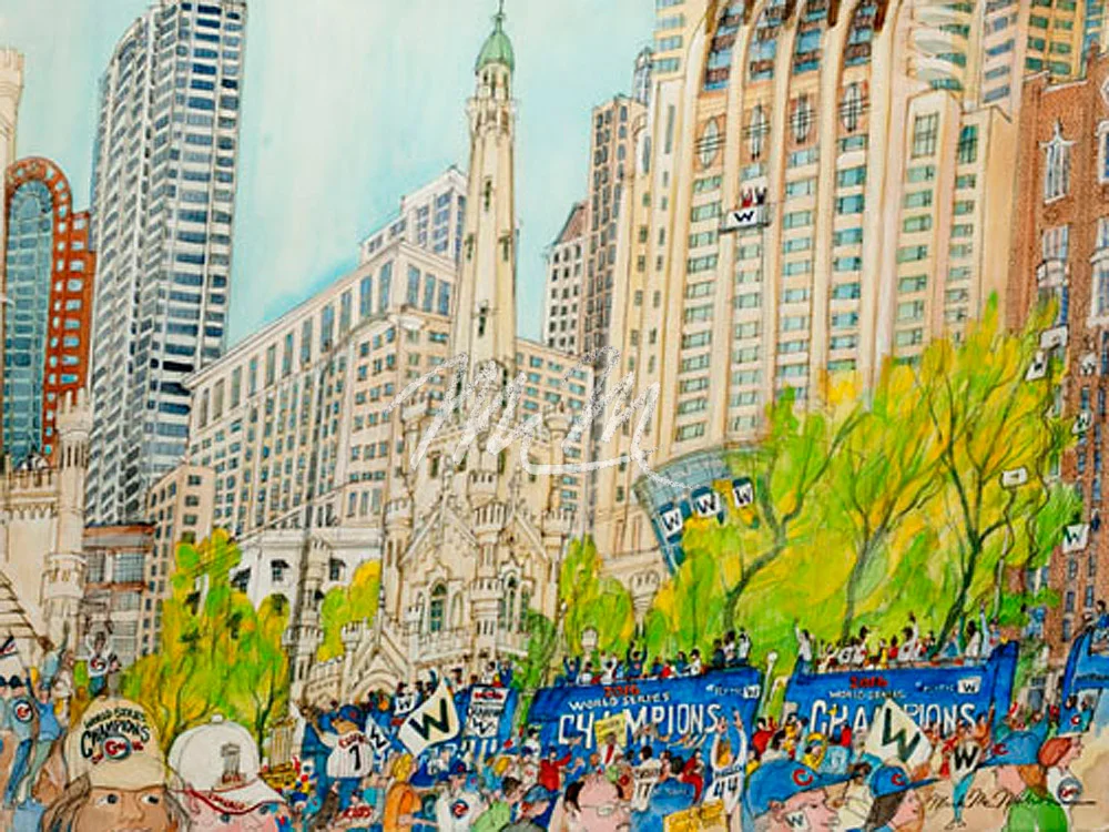 Chicago Cubs Celebration 2016