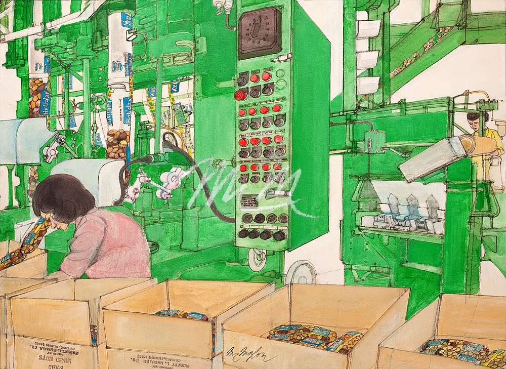 Nut Factory - Chicago Berner Nut Co.